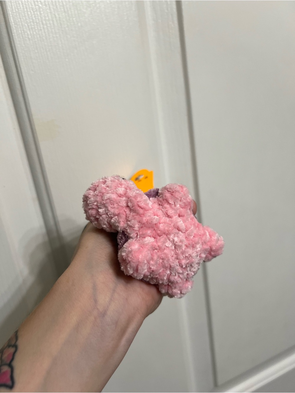 Little Crocheted Turtle Keychain - Picture 6 of 6